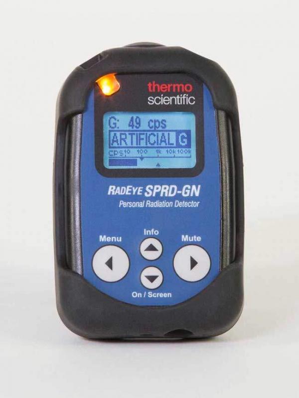 CLYC RadEye SPRDGN, Personal Radiation Detector RMD, Dynasil